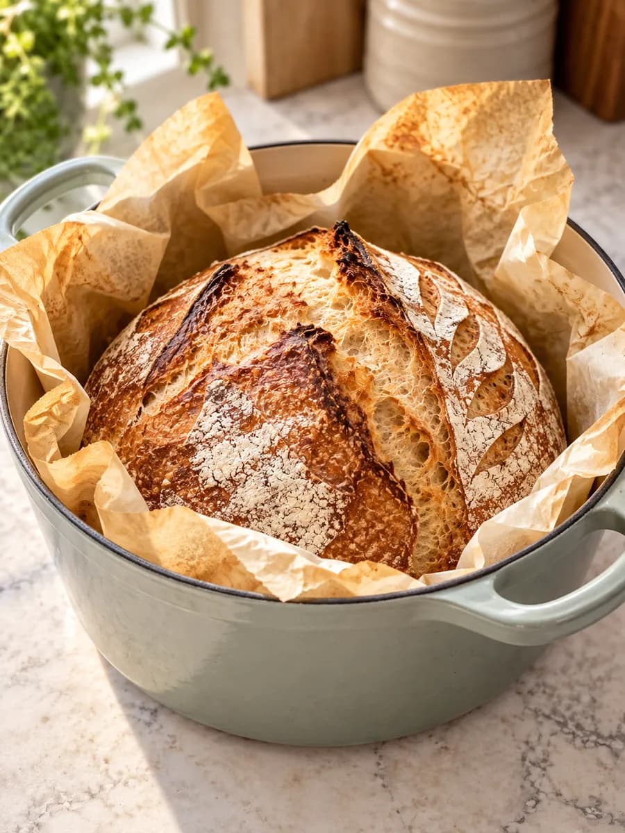 Sourdough Boule (Cold-Pot Method)