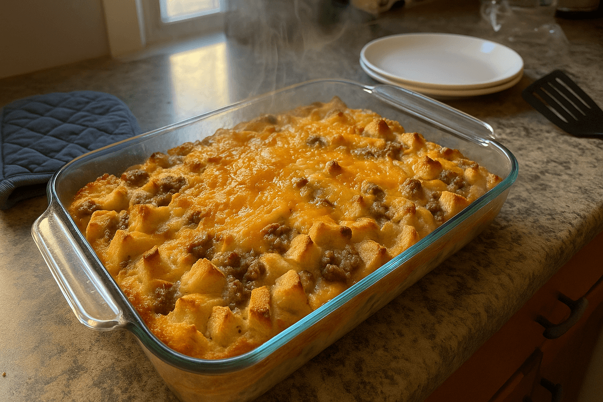 Overnight Sausage Breakfast Casserole - Photo 1