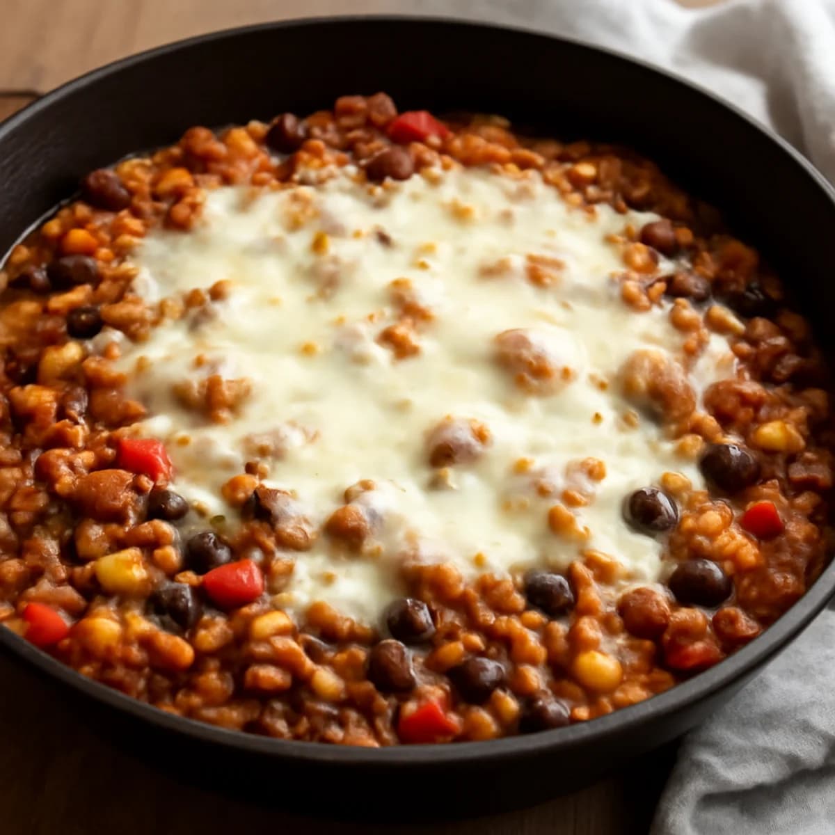 Turkey and Black Bean Skillet