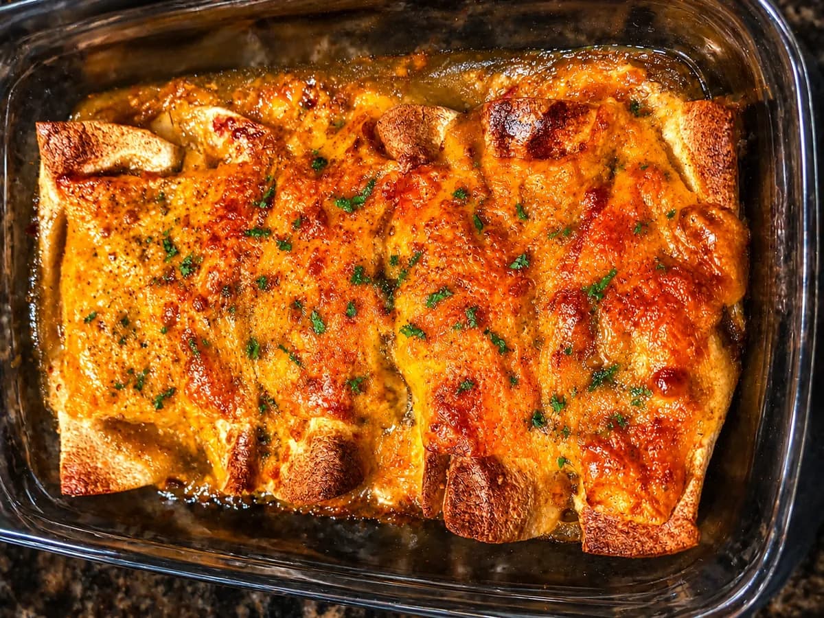 Easy Chicken Enchiladas