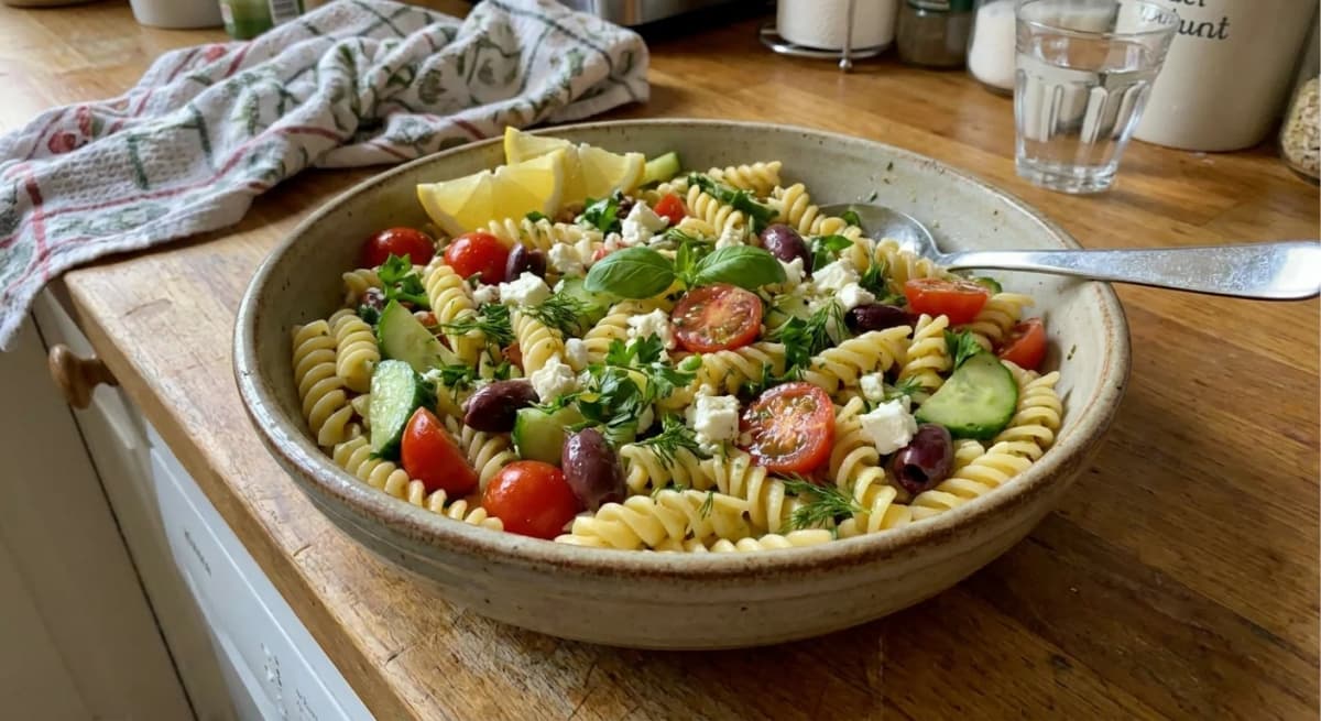 Best Lemon Pasta Salad