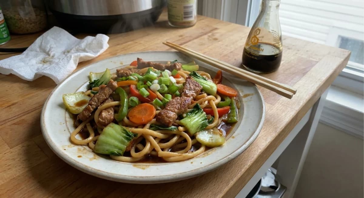 Pork Ramen Noodles