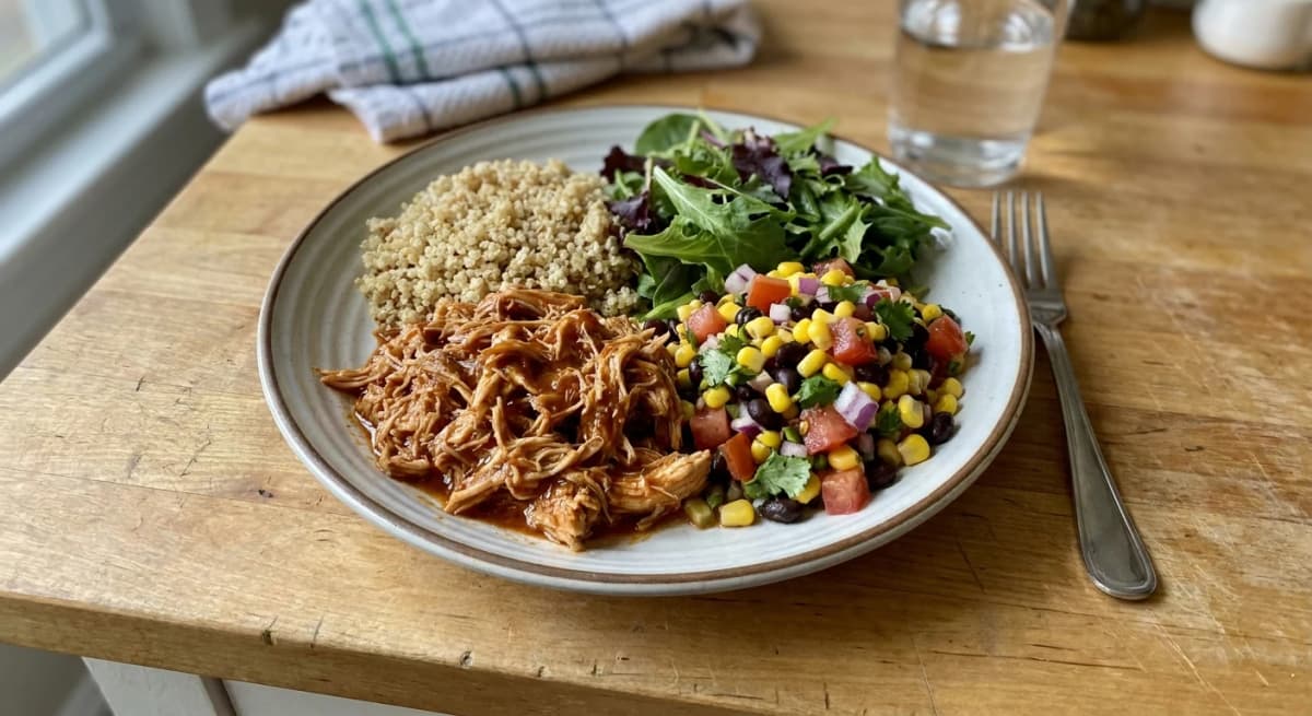 Cowboy Caviar Barbecue Chicken Bowls