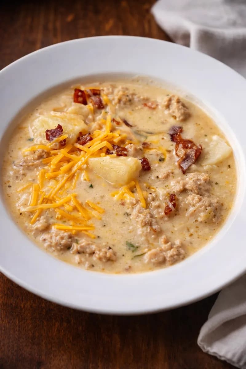 Cheeseburger Soup - Photo 1