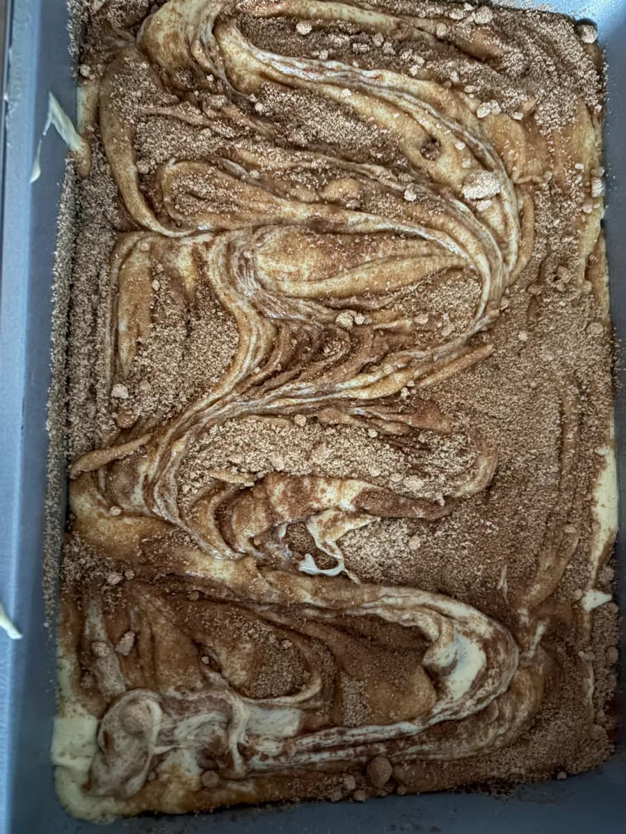 Cinnamon Bun Cake