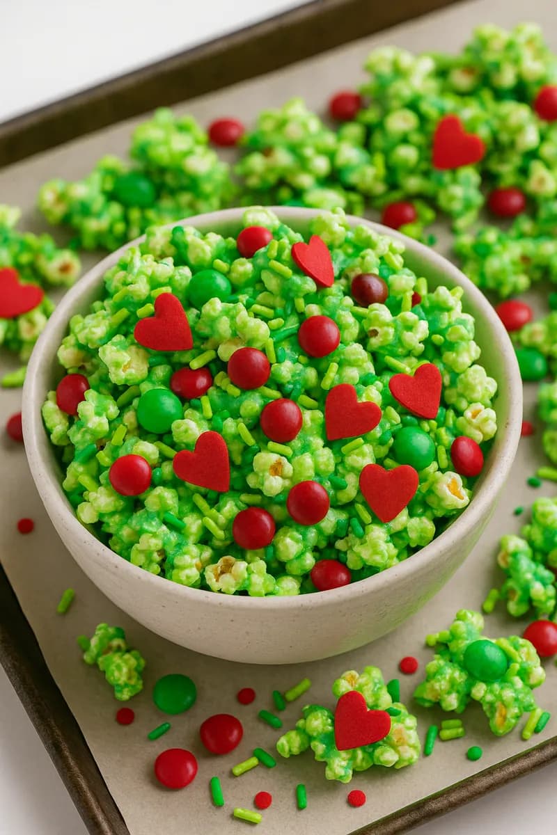 Grinch Popcorn - Photo 1