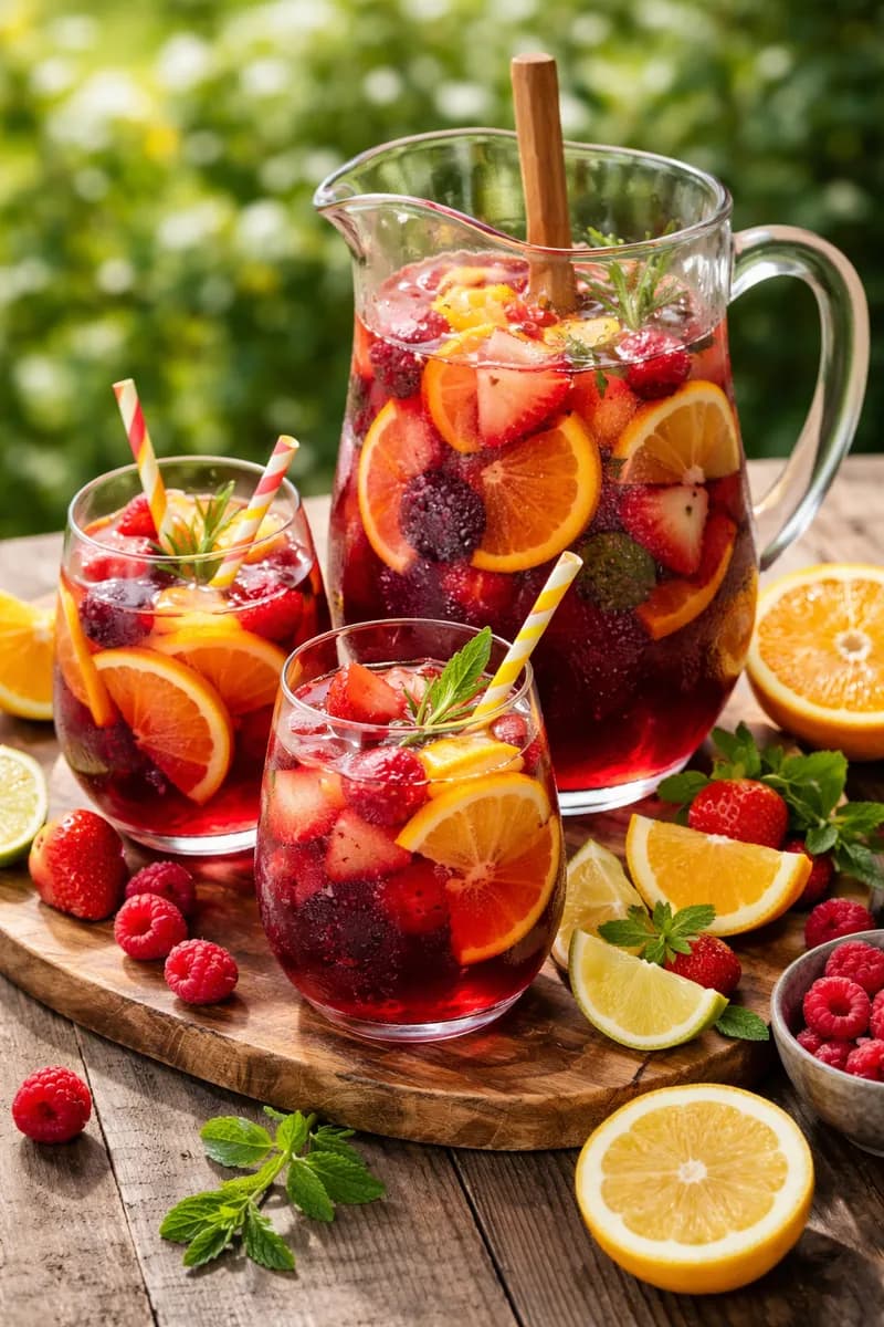 Spanish Red Wine Sangria - Photo 1