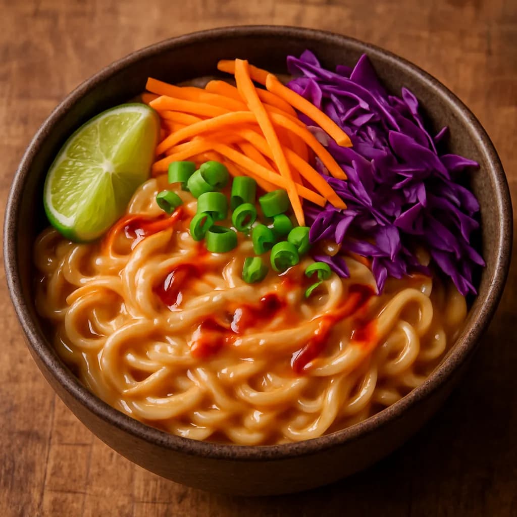 Spicy Thai Peanut Noodles - Photo 1