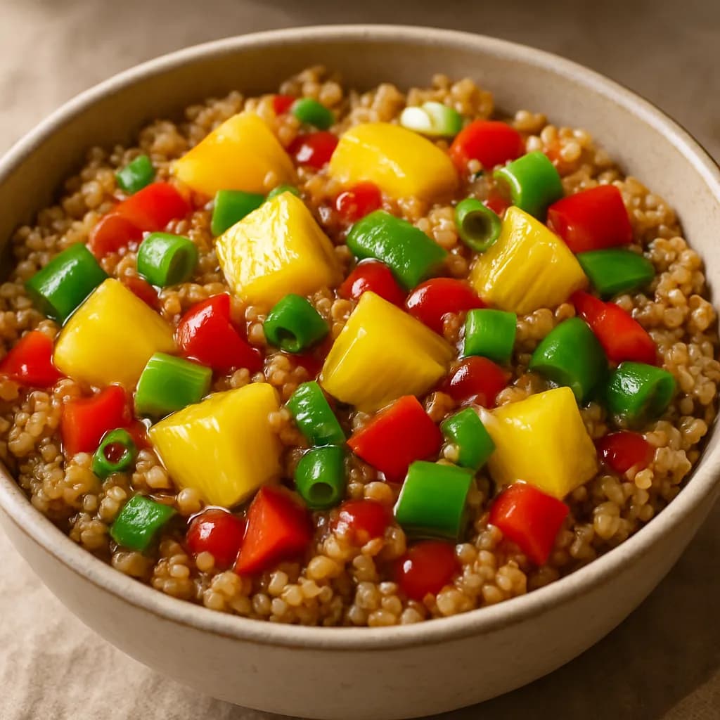 Sriracha Pineapple Fried Quinoa - Photo 1