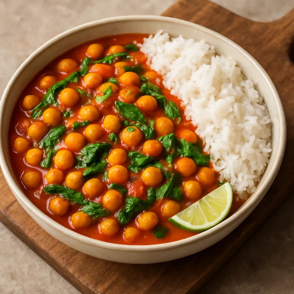 Spicy Chickpea Curry - Photo 1
