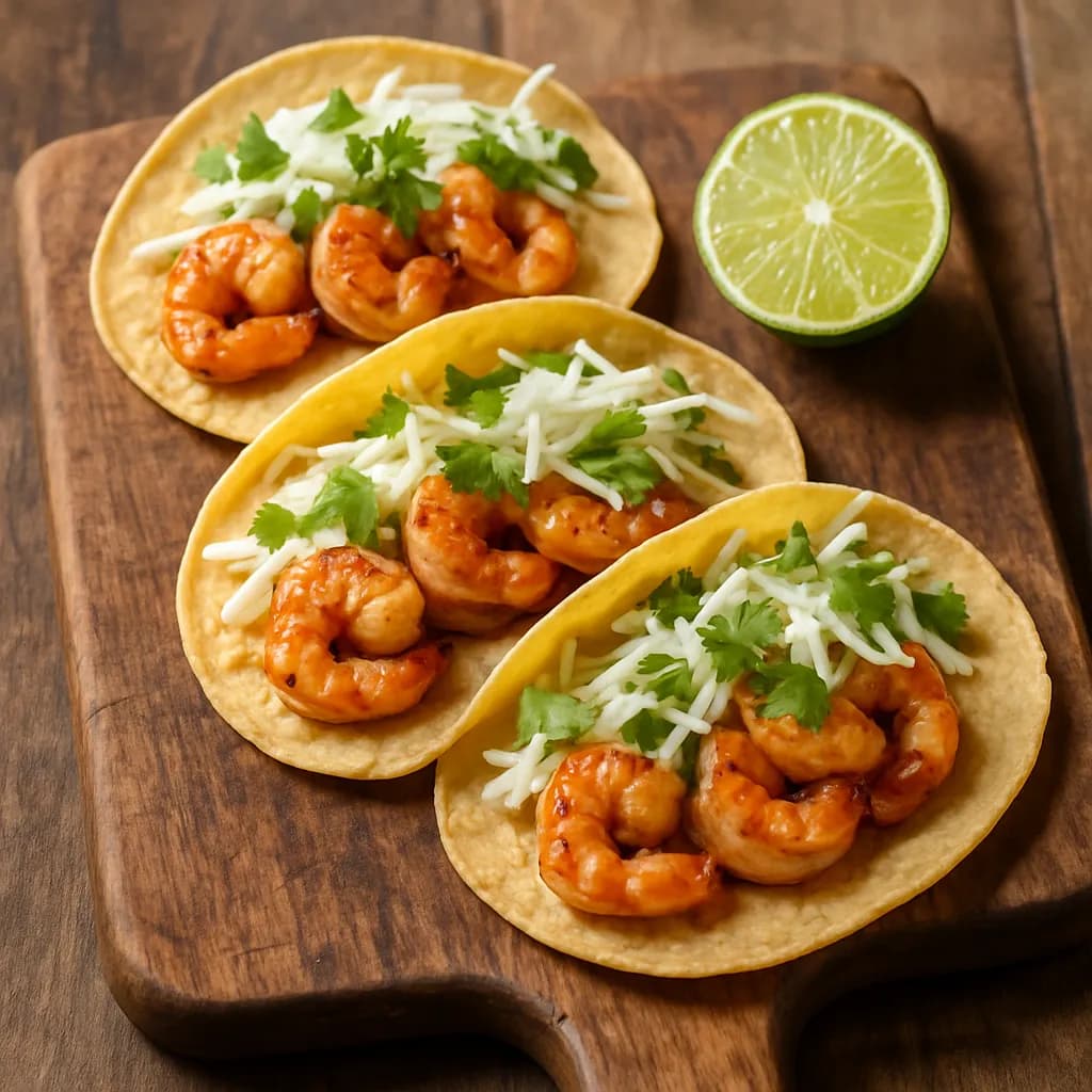 Spicy Shrimp Tacos