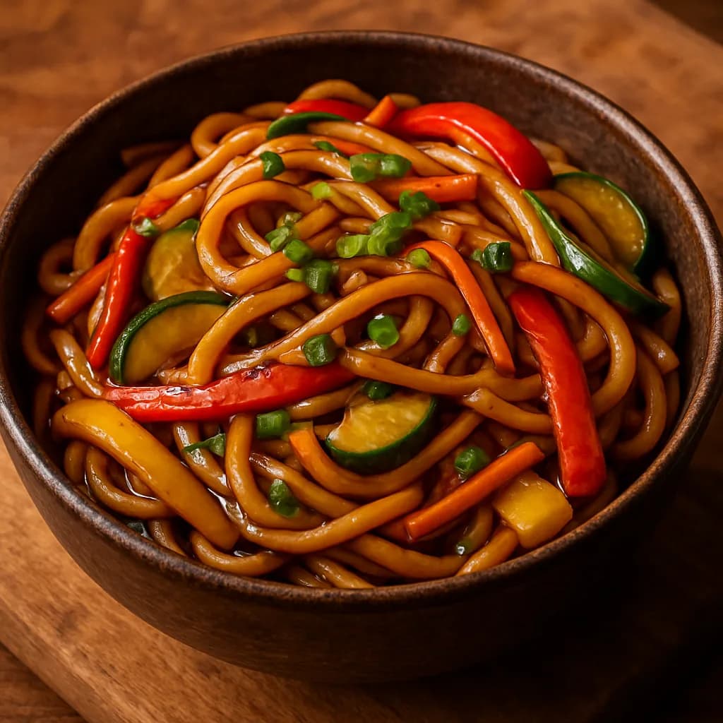 Yaki Udon with Vegetables