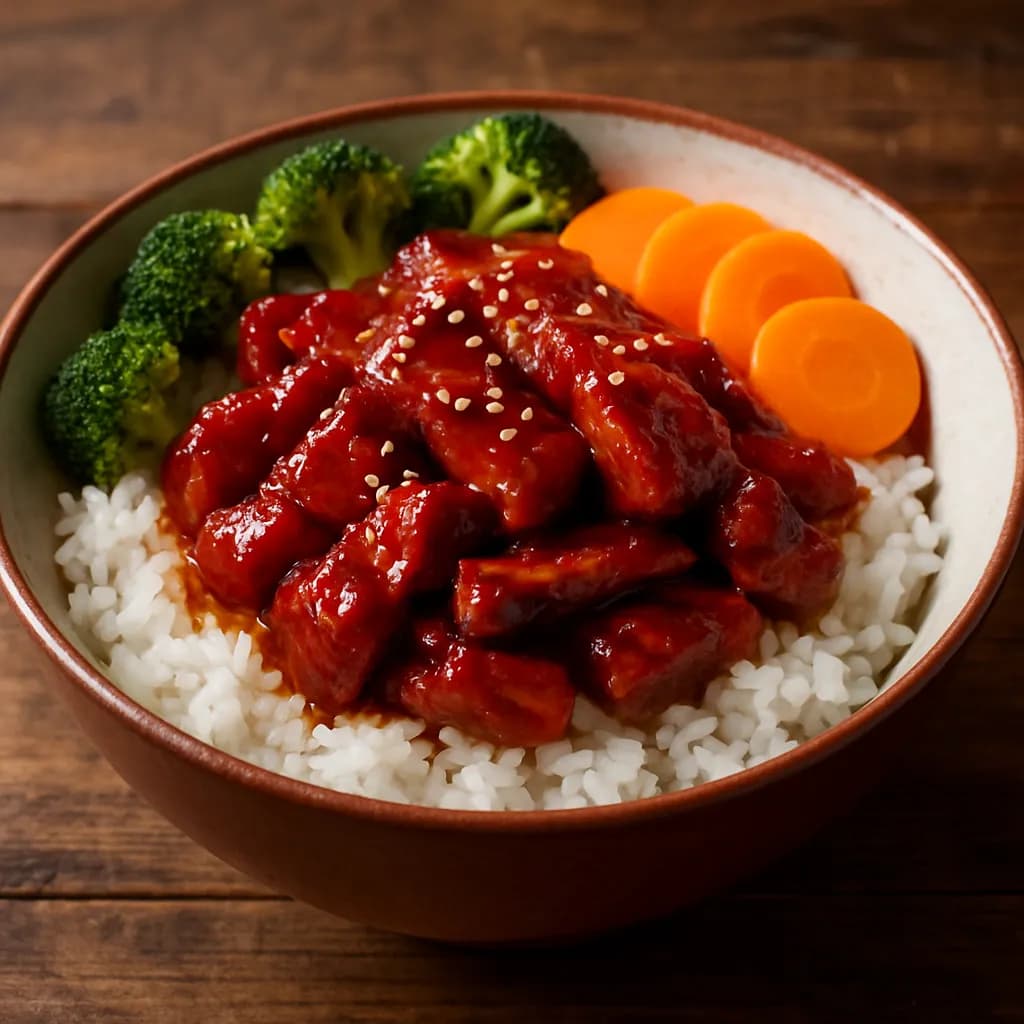Korean BBQ Pork Bowl