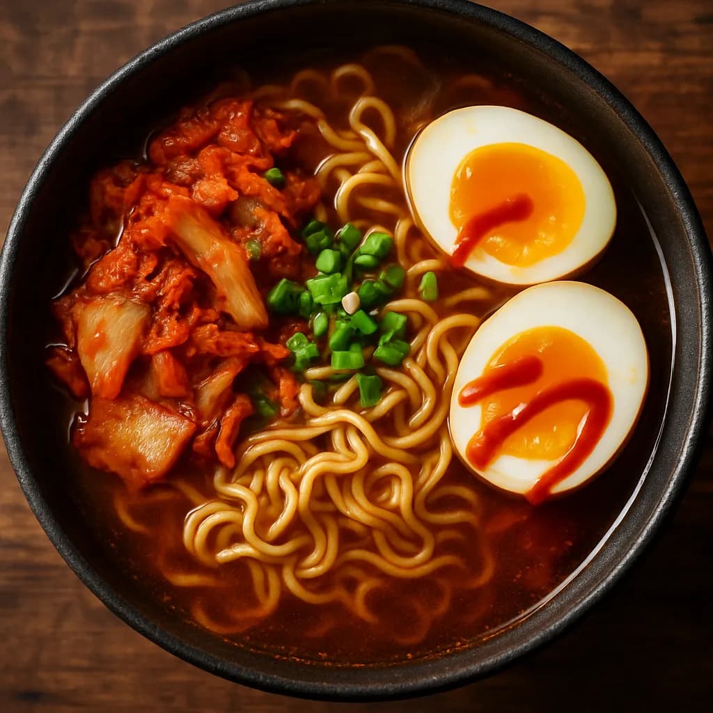 Spicy Kimchi Ramen