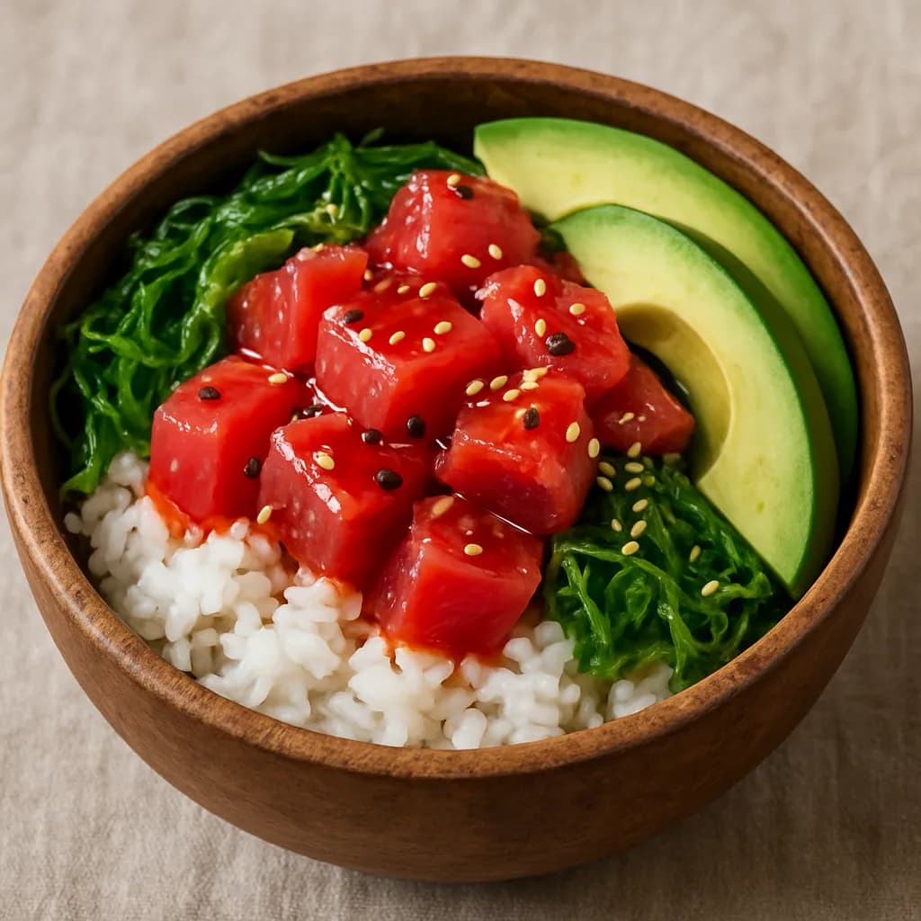 Spicy Tuna Poke Bowl