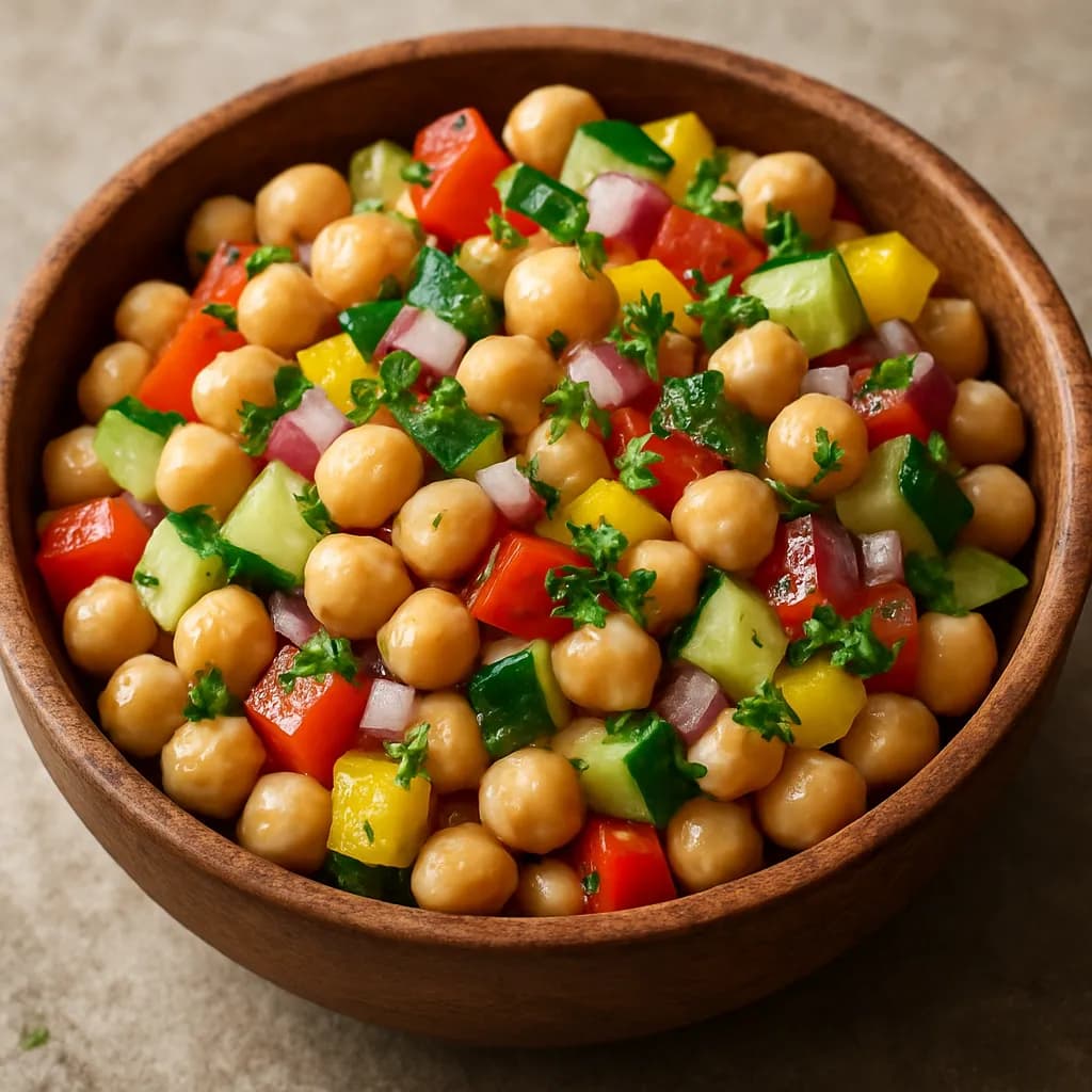 Mediterranean Chickpea Salad