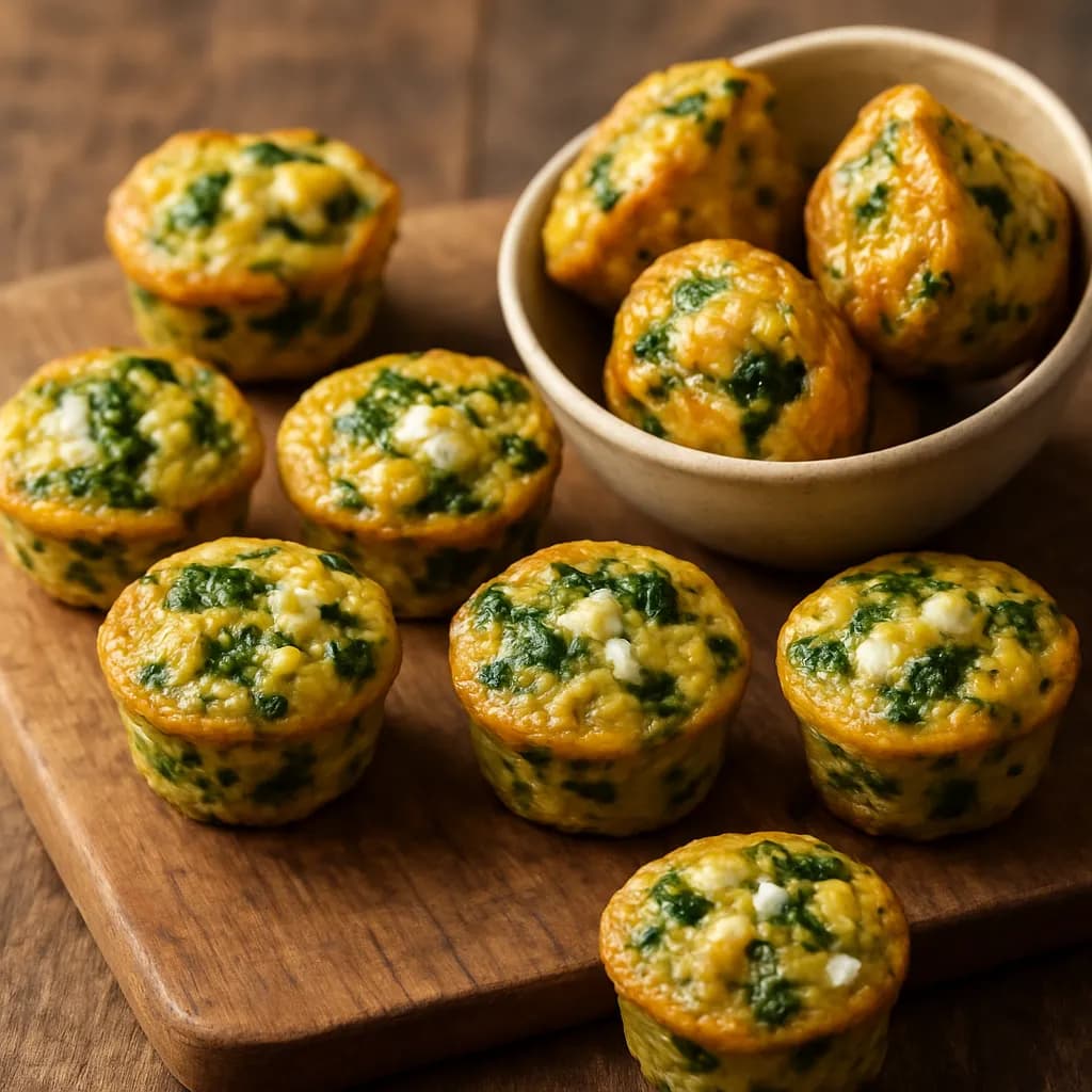 Spinach and Feta Egg Muffins