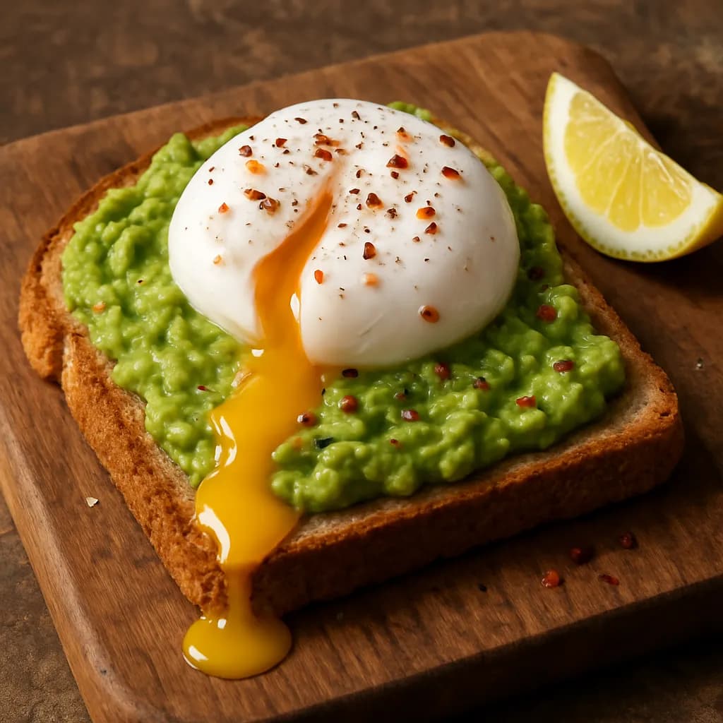 Avocado Toast with Poached Egg