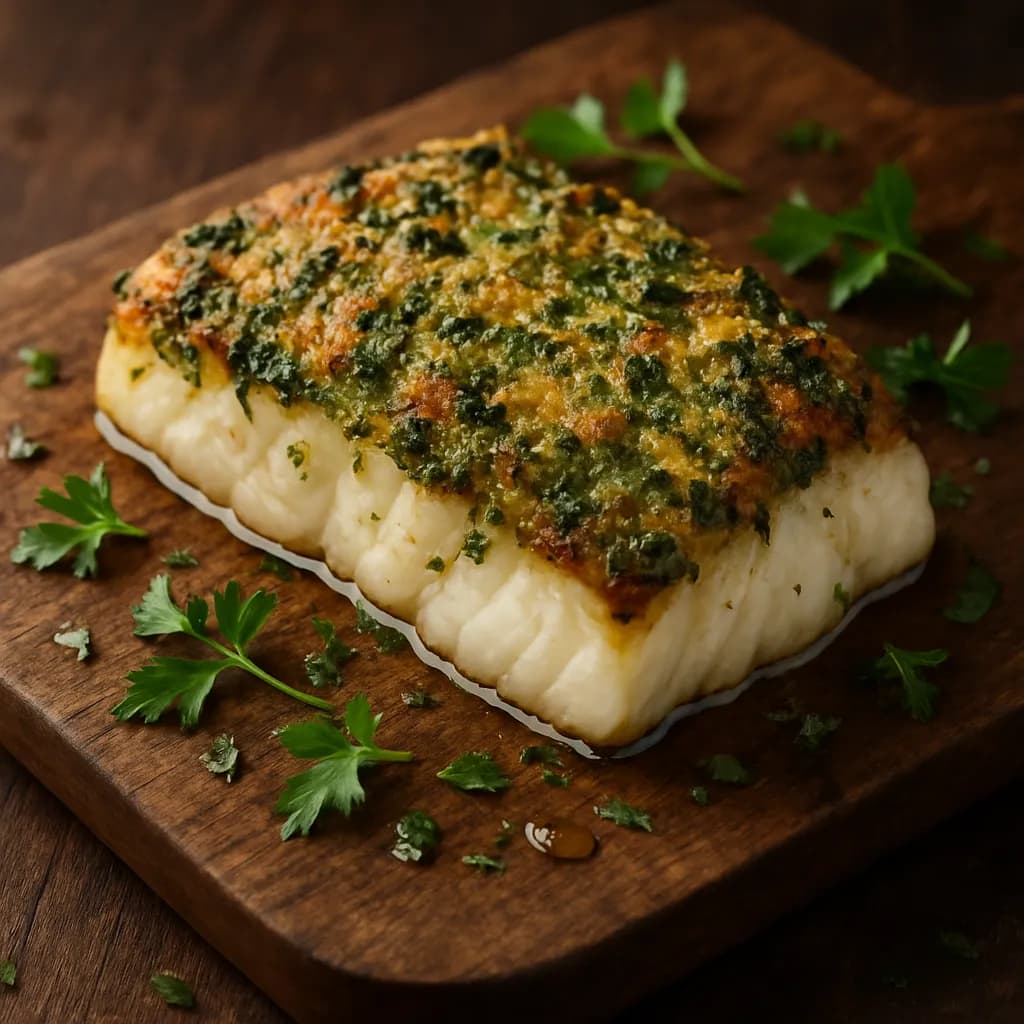 Herb-Crusted Cod - Photo 1